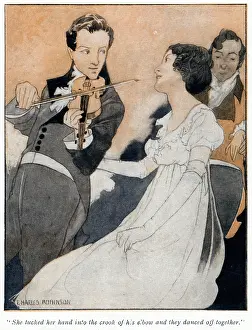 Fiddle: Dancing to a fiddle by Charles Robinson