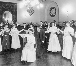 Graduation: Dancing lesson, 1907