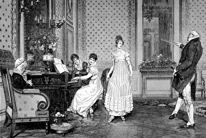 Accompaniment: DANCING LESSON CA 1810