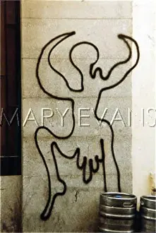 Graffito: DANCING MAN, MADRID