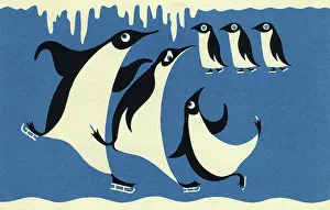 Dancing penguins