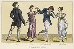 Almack: Dancing a Quadrille