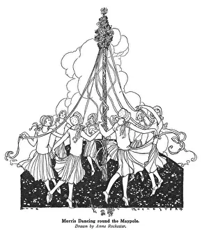 Maypole: DANCING ROUND MAYPOLE
