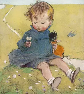 Smock: Dandelion Clock by Muriel Dawson