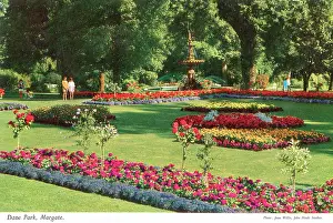 Flowerbeds: Dane Park, Margate, Kent