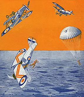 Bailing: Dangerous aerial stunt by Dick Grace