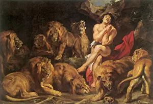 1615: Daniel in the Lions Den, by Rubens
