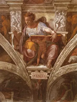 1511: Daniel, by Michelangelo