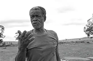 Mogopa: Daniel Molefe back at Mogopa near Ventersdorp. The