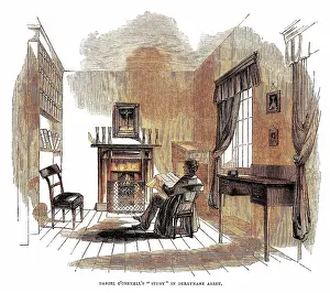 Oconnell: Daniel O'connell's study in Derrynane Abbey, Ireland