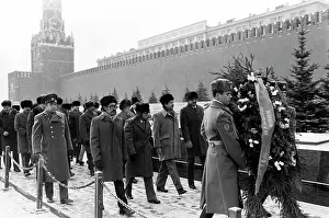 Nicaragua: Daniel Ortega visit to USSR, 1985