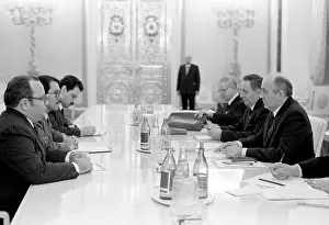 Nicaragua: Daniel Ortega visit to USSR, 1985