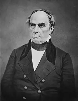 Triumvirate: Daniel Webster, in the 1840s. The image is