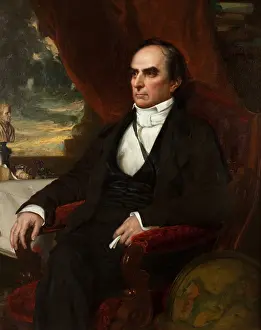 Triumvirate: Daniel Webster, 1848 portrait by George Peter