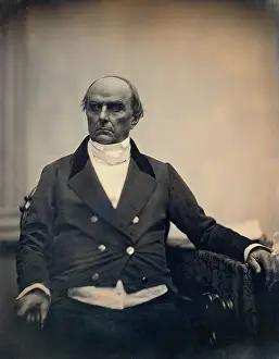 Triumvirate: Daniel Webster, in circa 1850 daguerreotype