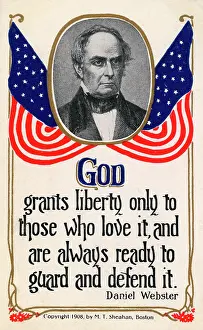 Quotes: Daniel Webster and quote on God granting Liberty