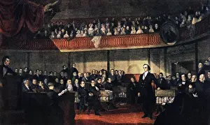 Replying: Daniel Webster Replying to Senator Robert Hayne Delivering
