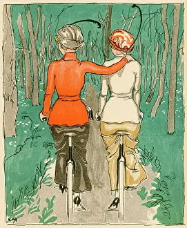 Cycling: Two Danish Cyclists