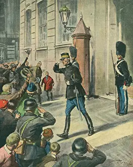 Continues: DANISH KING WALKS 1940