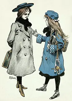 Satchel: DANISH SCHOOLGIRLS 1903