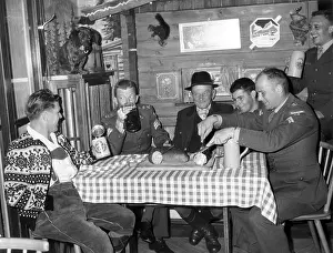 Leisures: Danish soldiers have an authentic Bavarian light snack