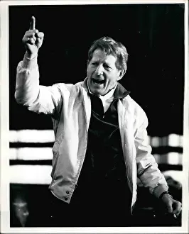 Rehearsed: Danny Kaye, American actor, conducting an orchestra
