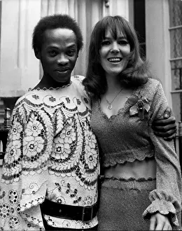 Dissolved: Danny Williams, singer, marries Jean Lingard, London