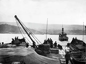 Barges: On the Danube, 1916