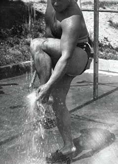 Showering: The Danube Lido