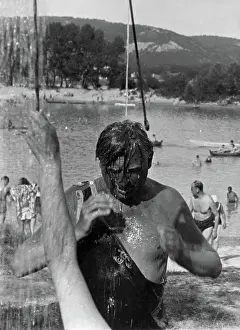 Showering: The Danube Lido