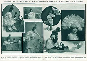 Cavemen: Daphne Pollard as Mrs Stone Hatchett, Zig-Zag, Hippodrome