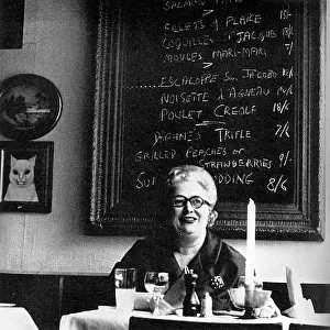 Ainley: Daphne Rye of Daphne's restaurant