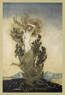 Becomes: DAPHNE BECOMES A TREE
