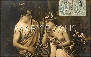 Daphnis: DAPHNIS & CHLOE POSTCARD