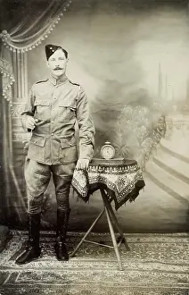 Drapery: Dapper British Serviceman - Studio Portrait