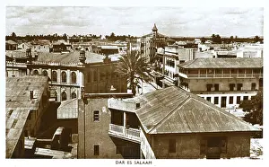 Tanzanian: Dar es Salaam - Tanzania - View over the rooftops