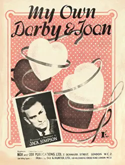 Aug17: My own Darby & Joan - Music Sheet Cover