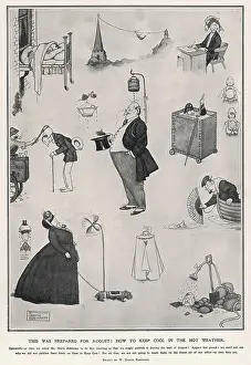 Heatwave: We daren't waste it by W.Heath Robinson