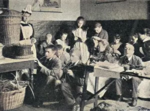 Dartford: Darenth Schools, Kent - Basket-making