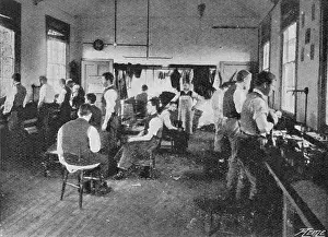 Dartford: Darenth Schools, Kent - Boot-making