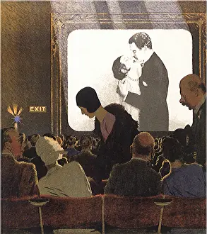 Dark Movie Theatre