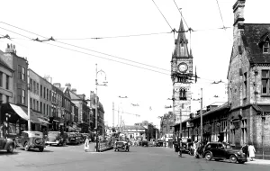 C1955: Darlington, High Row c1955