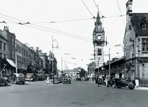 C1955: Darlington, High Row c1955