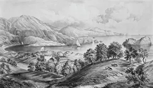 C1869: Darrynane Abbey-Ireland the Home of O'Connell