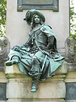 Trois: D'Artagnan, Monument to Alexandre Dumas, Paris, France