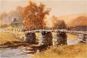 Postbridge: DARTMOOR/CLAPPER BRIDGE