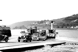 The Francis Frith Collection: Dartmouth, the Floating Bridge c1955