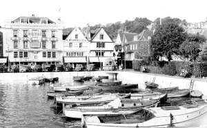 The Francis Frith Collection: Dartmouth, Inner Harbour c1955