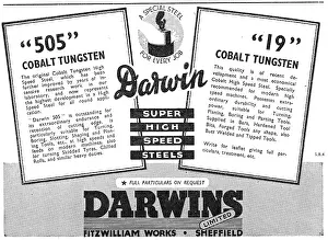 Cobalt: Darwins Steels. 505 Cobalt Tungsten. 19 Cobalt Tungsten
