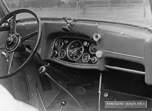Cabriolet: Dashboard, 1934